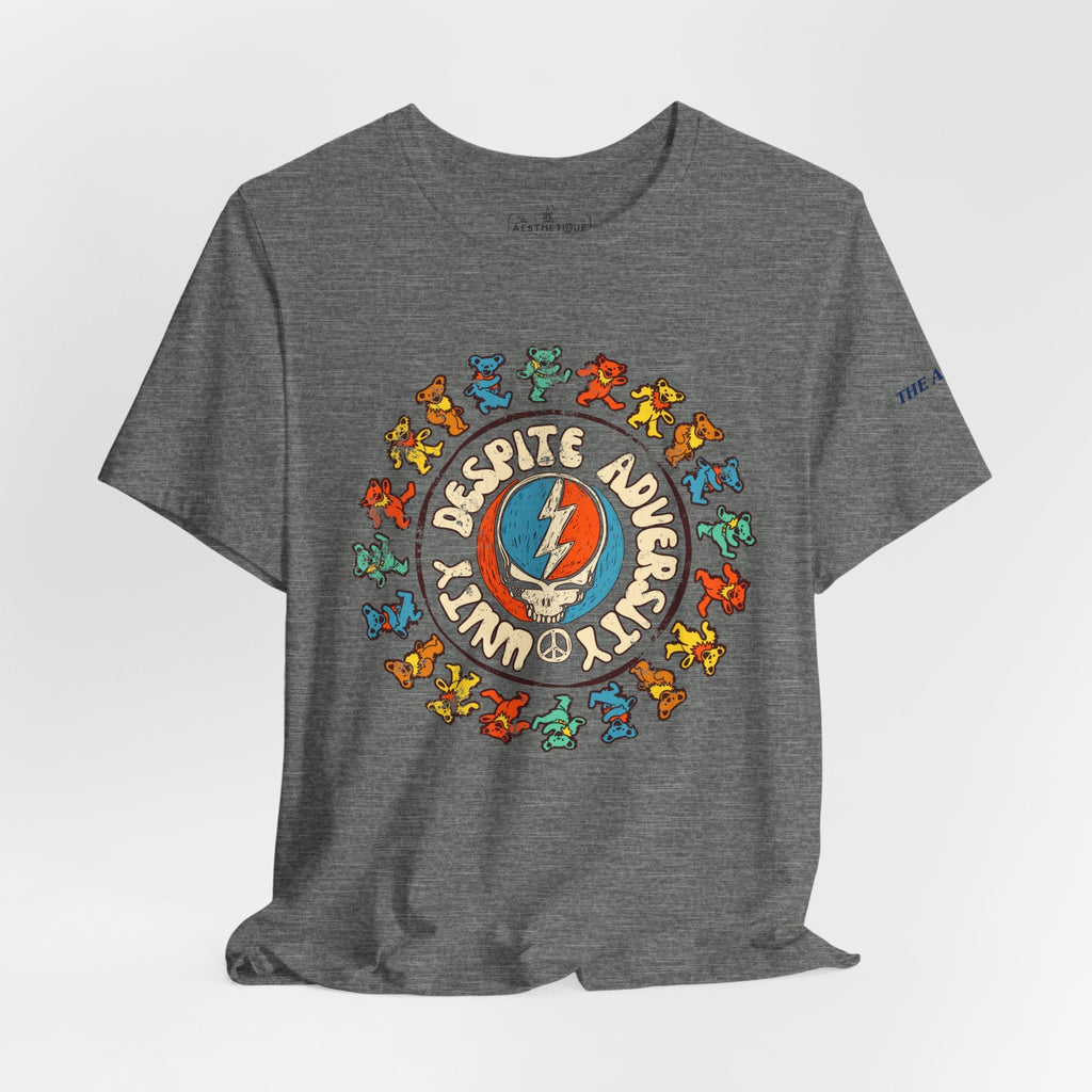 Unity Despite Adversity - Feeding America Fundraiser Tee - Unisex Jersey Short Sleeve Tee