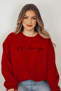 P.S I Love You 4668 Sweat