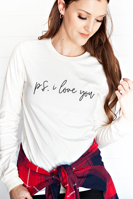 P.S I Love You 4668 Longsleeve