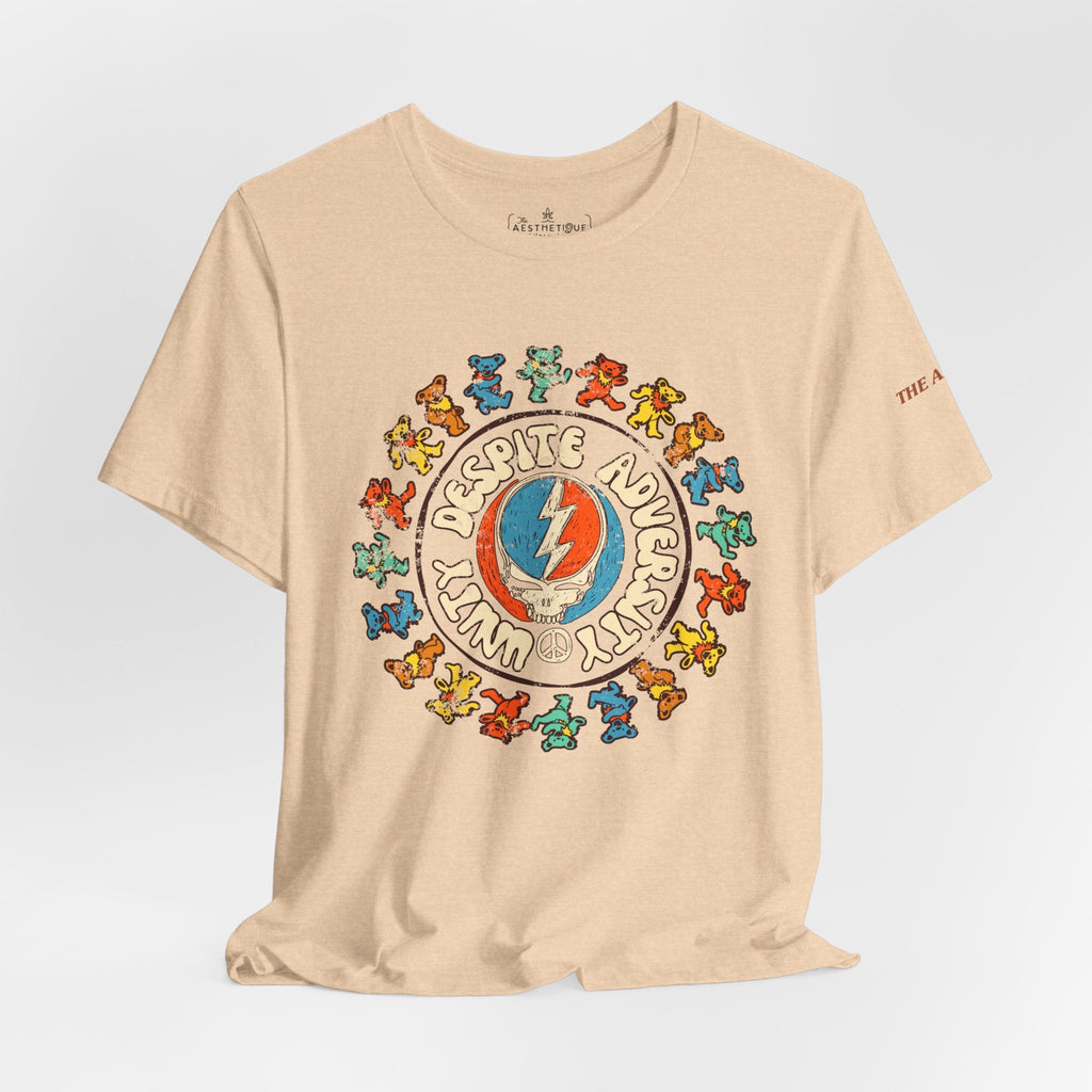 Unity Despite Adversity - Feeding America Fundraiser Tee - Unisex Jersey Short Sleeve Tee