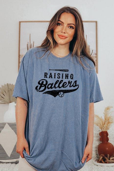 Raising Ballers  Oversized Tee 4748 CC