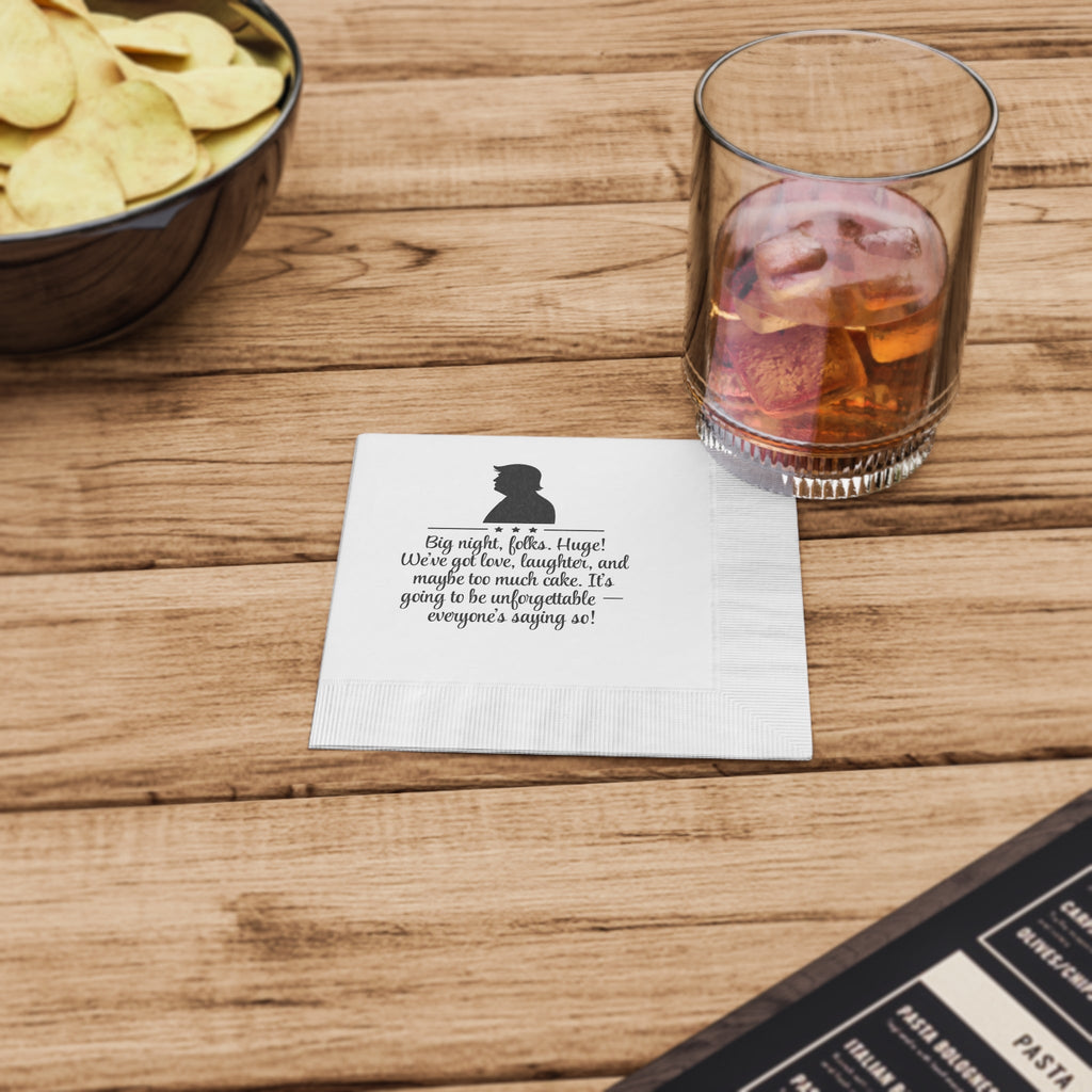 Tremendous Anniversary Celebration Party Napkins – Parody Décor