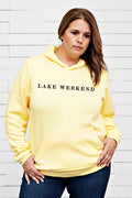 Lake Weekend 4798 hoodie