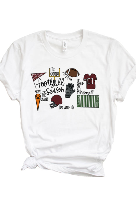 Football Season 4823 maroon