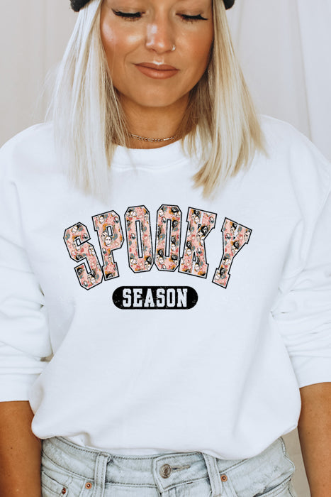 Spooky Faces Sweatshirt 4853gsweat