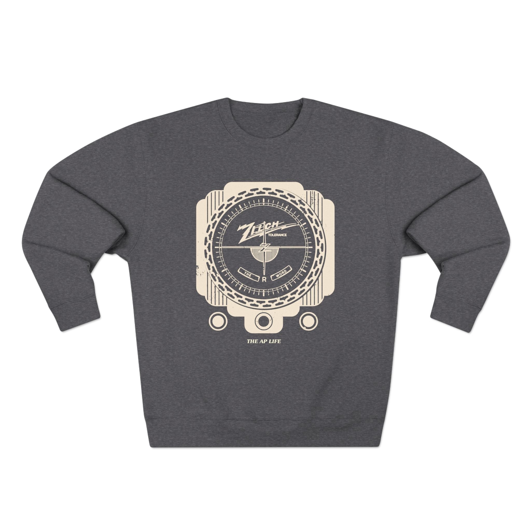 Zilch Tolerance for the R Word - Adult Unisex Crewneck Sweatshirt