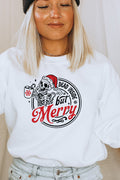 Dead Inside But Merry Sweatshirt 4935gsweat