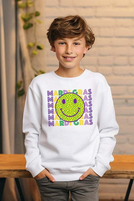Mardi Gras Sweatshirt KIDS 5068gsweat