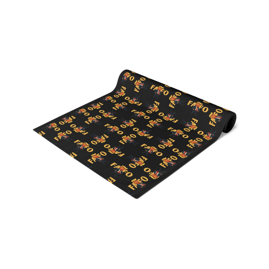 Brazen Political Parody Stylish Table Runner