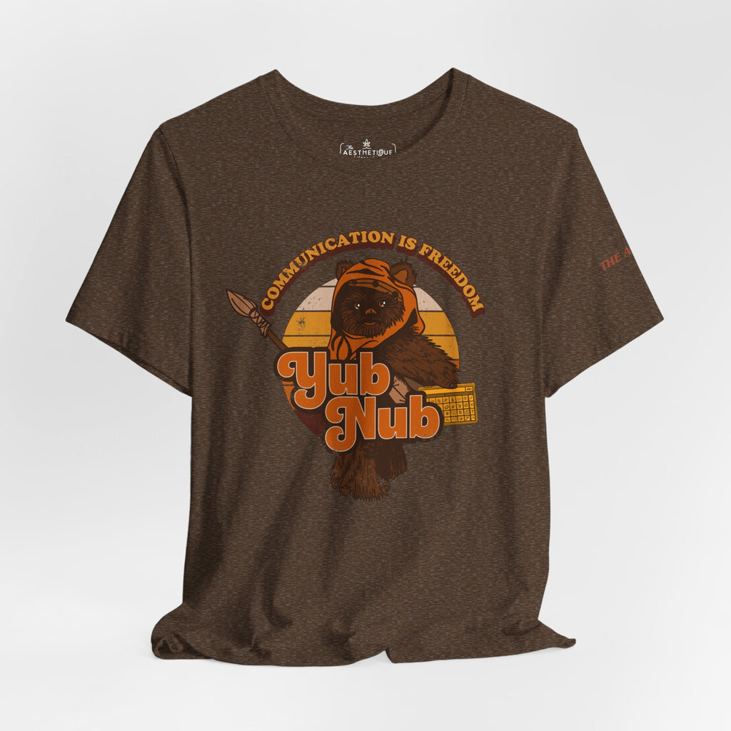 Communication is Freedom - Yub Nub - AAC - Unisex Jersey Short Sleeve Tee