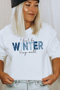 I Don't Do Winter Sweatshirt 5244gsweat