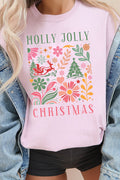 Holly Jolly Christmas Oversized Tee 5257CC