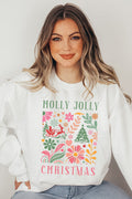 Holly Jolly Christmas Sweatshirt 5257gsweat