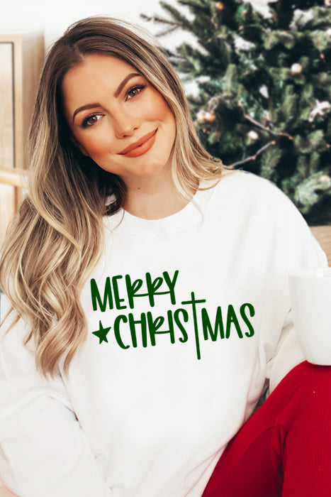 Merry CHRISTmas Sweatshirt 5261gsweat