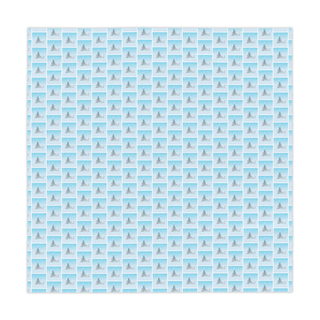 Abstract Kitty Christmas Tablecloth