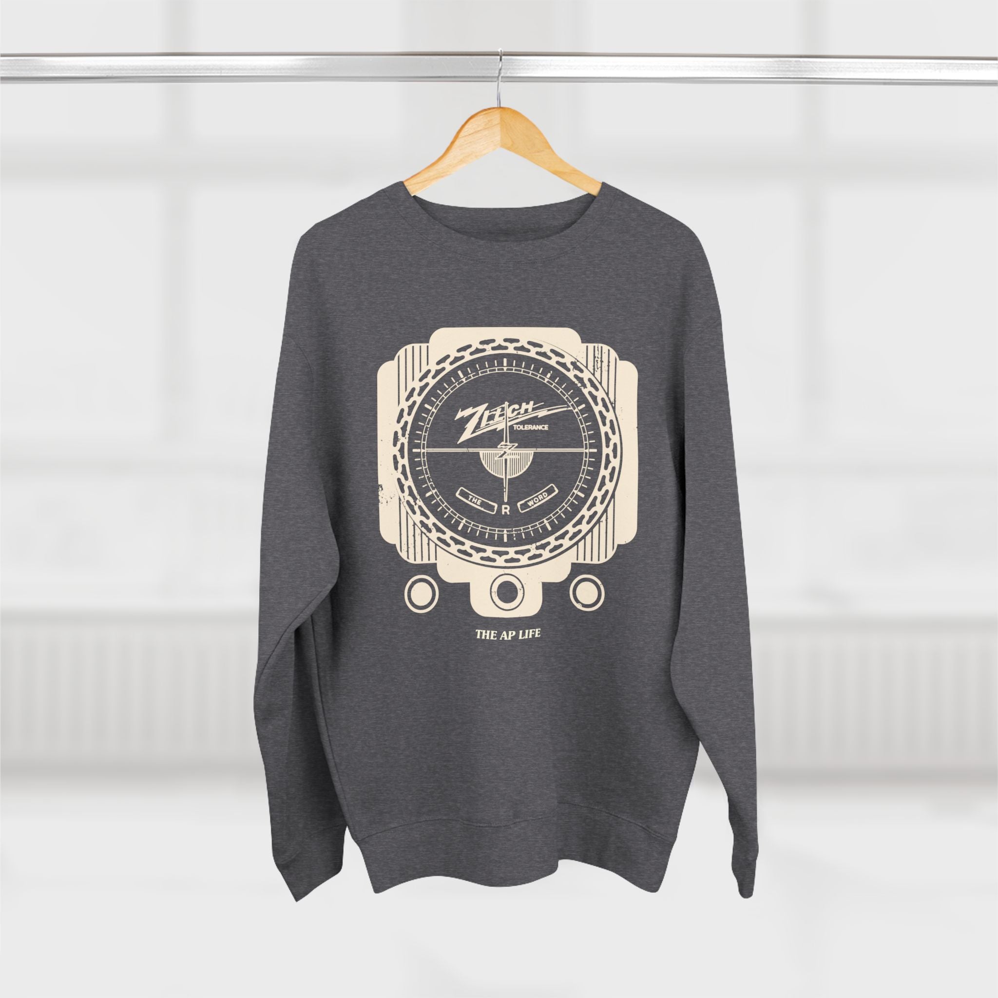 Zilch Tolerance for the R Word - Adult Unisex Crewneck Sweatshirt