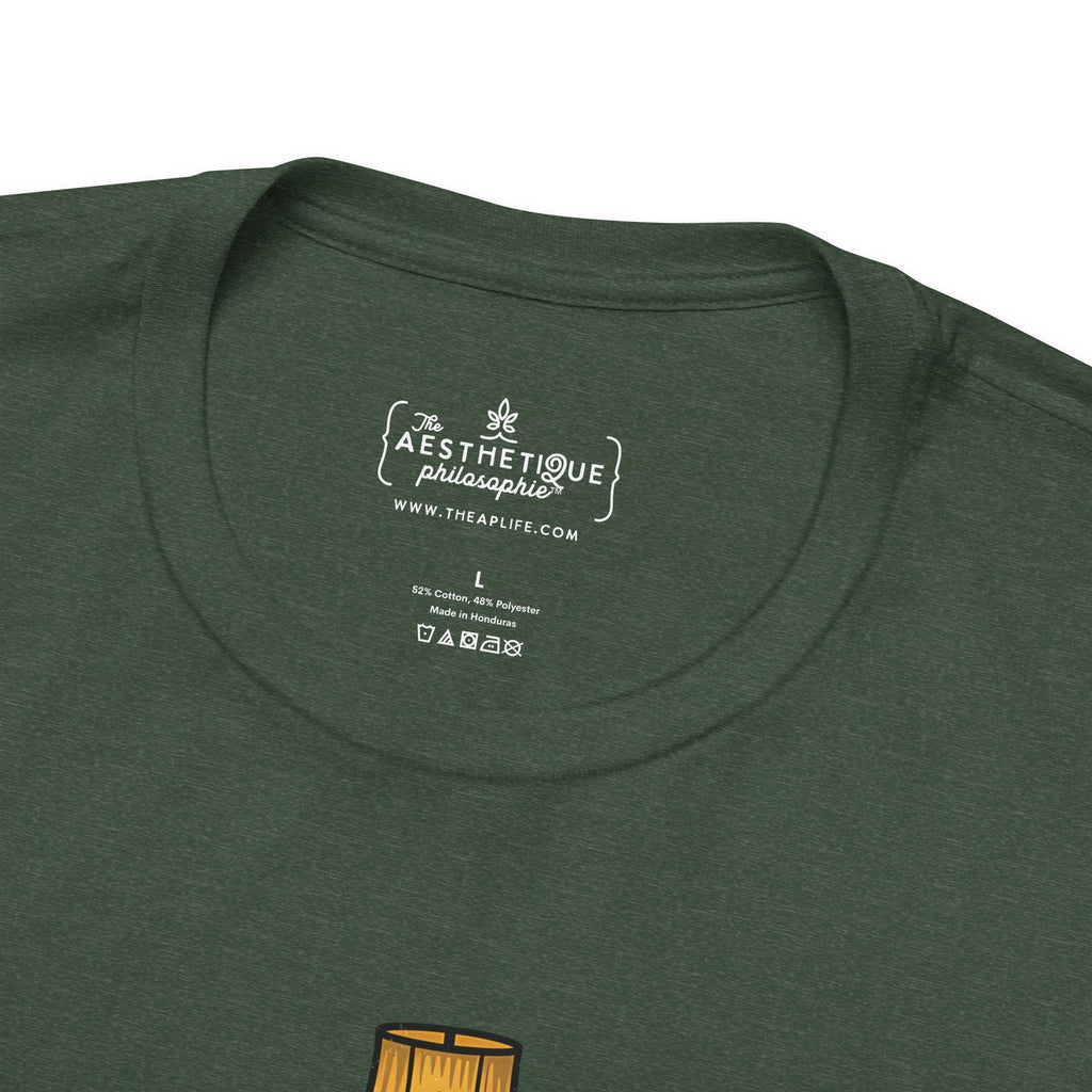 All is Glaring & Bright - Leg Lamp - Sensory Triggers - Unisex Jersey Short Sleeve Tee
