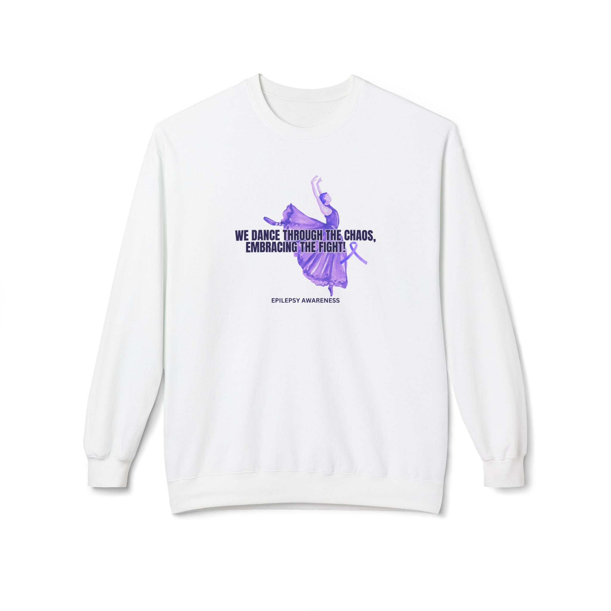 Dance Through the Chaos Softstyle Fleece Crewneck Sweatshirt