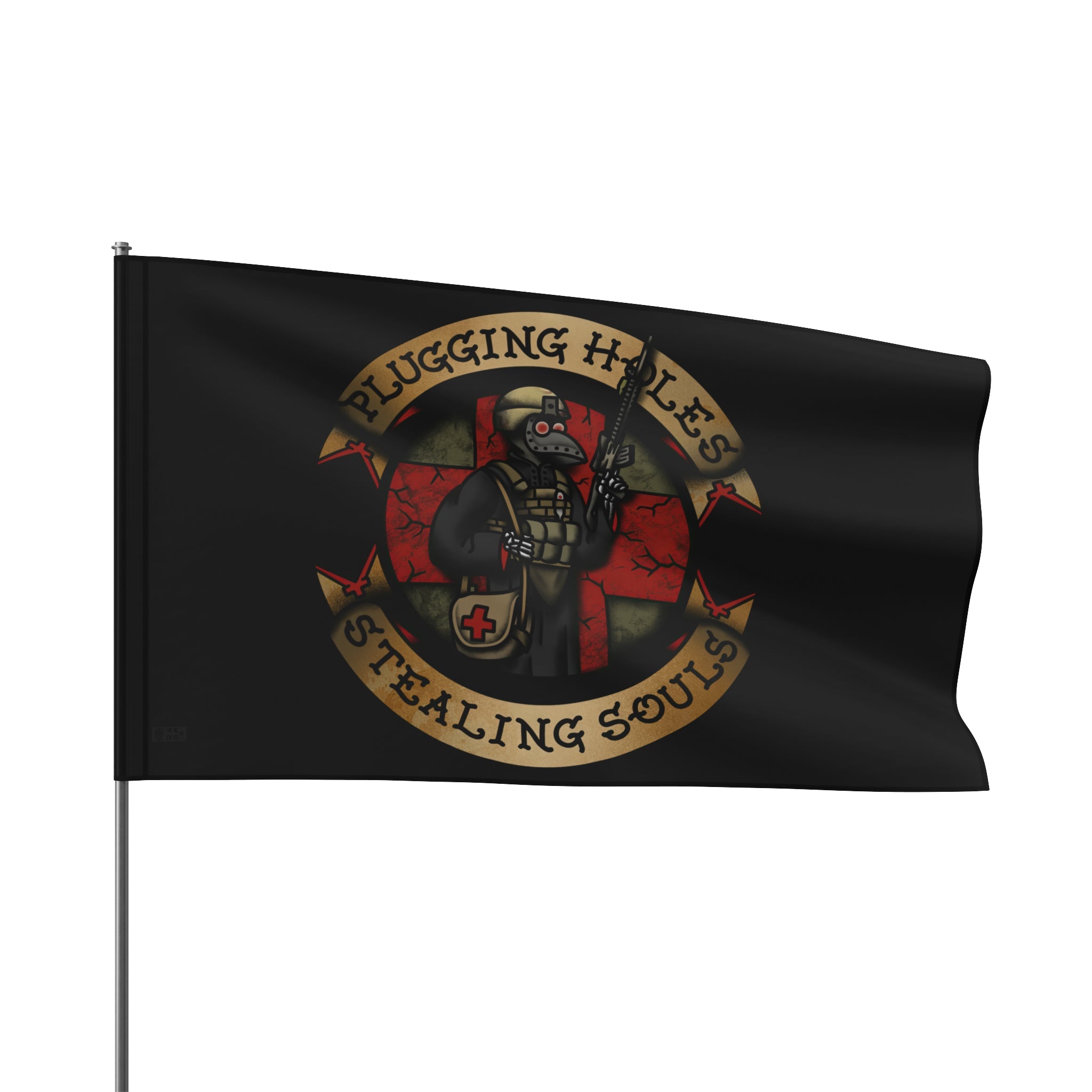 Pluggin' Holes and Stealin' Souls - Remastered - Flag
