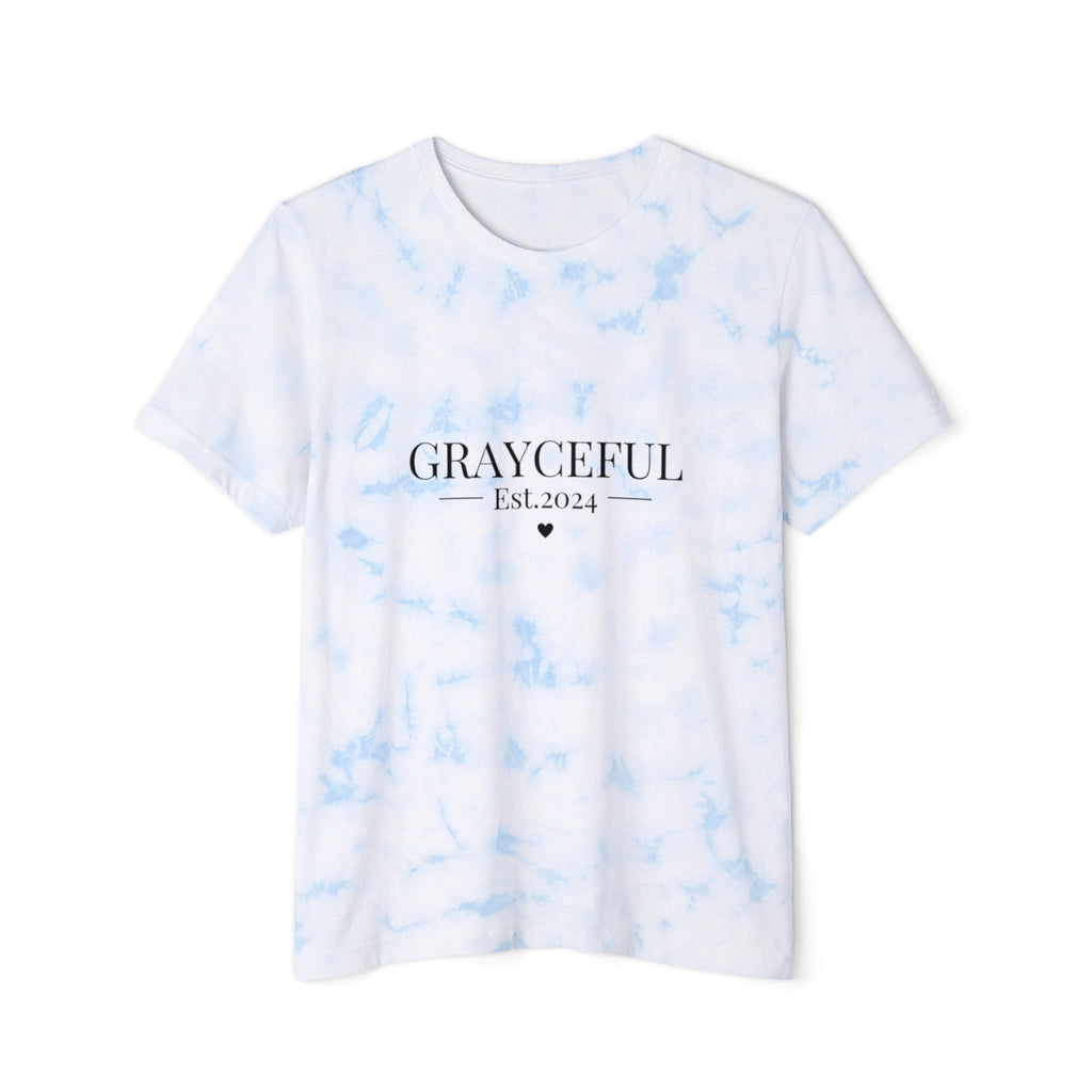 Unisex FWD Fashion Tie-Dyed T-Shirt Grayceful EST 2024