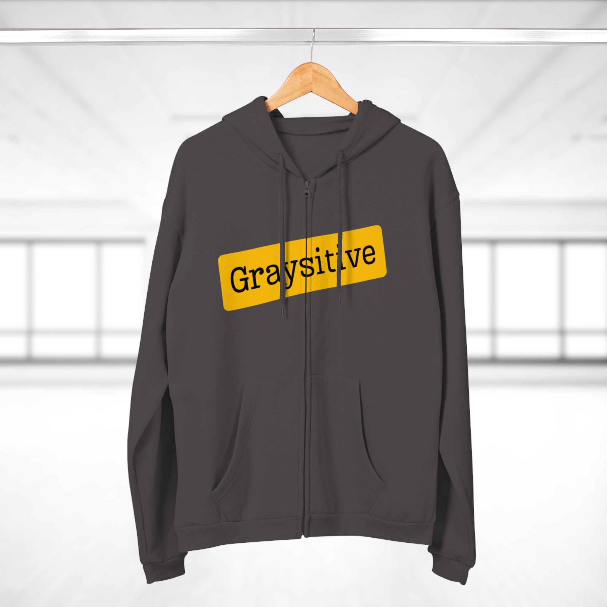 Unisex Hooded Zip Sweatshirt