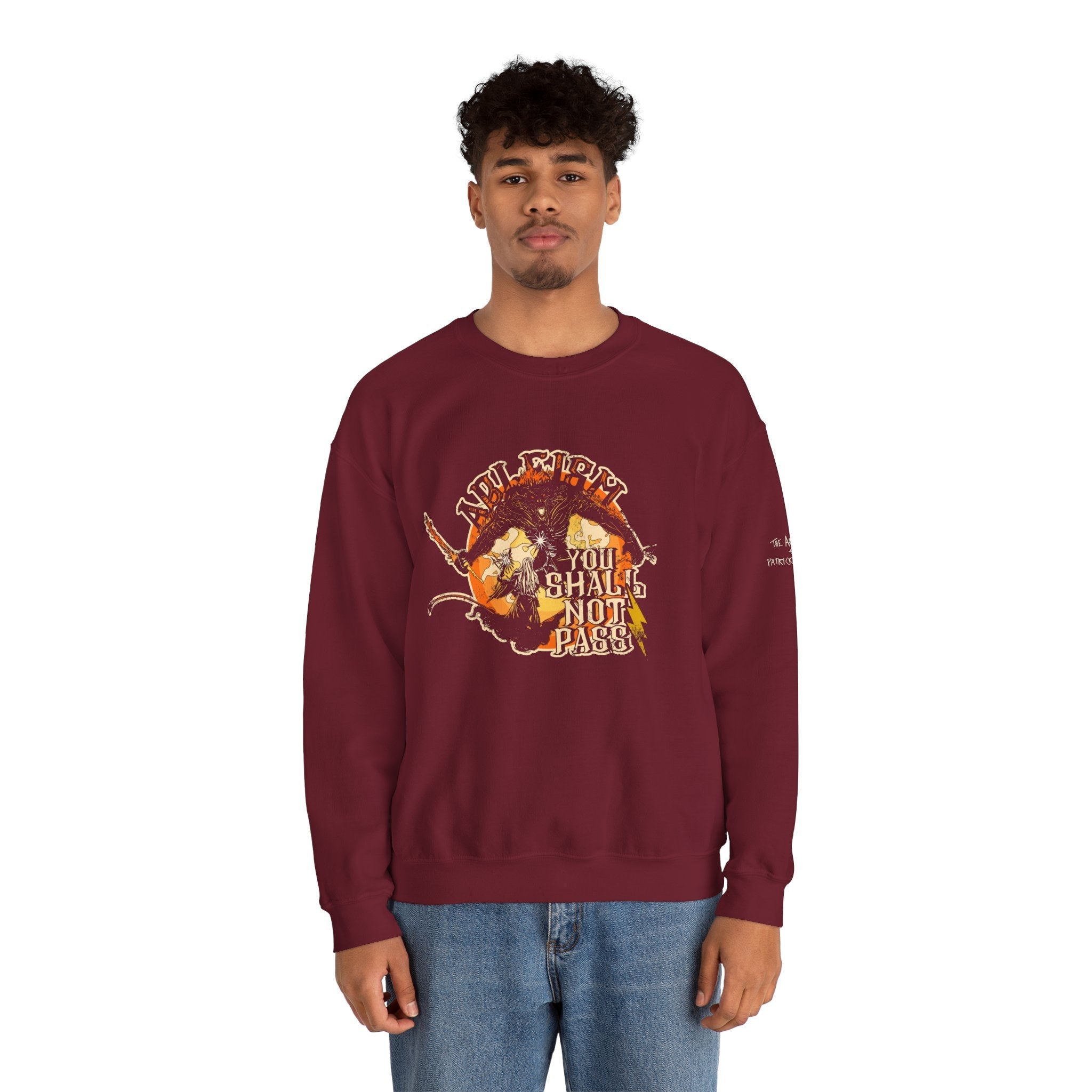 Ableism - You Shall Not Pass - LOTR - Adult Unisex Heavy Blend™ Crewneck Sweatshirt