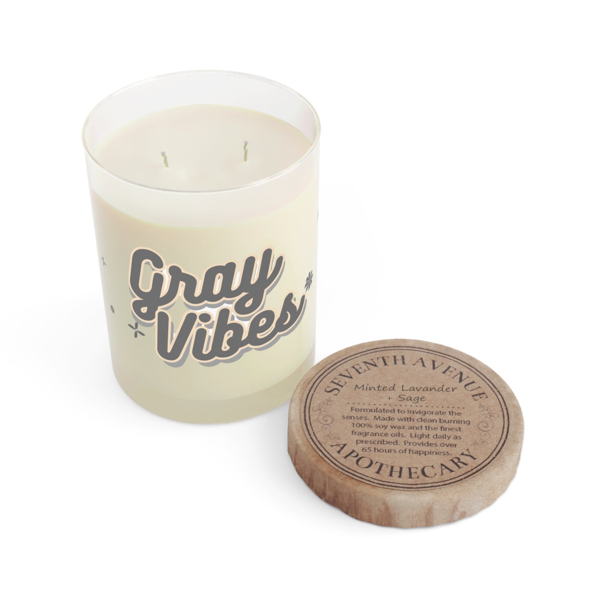 Scented Candle - Full Glass, 11oz