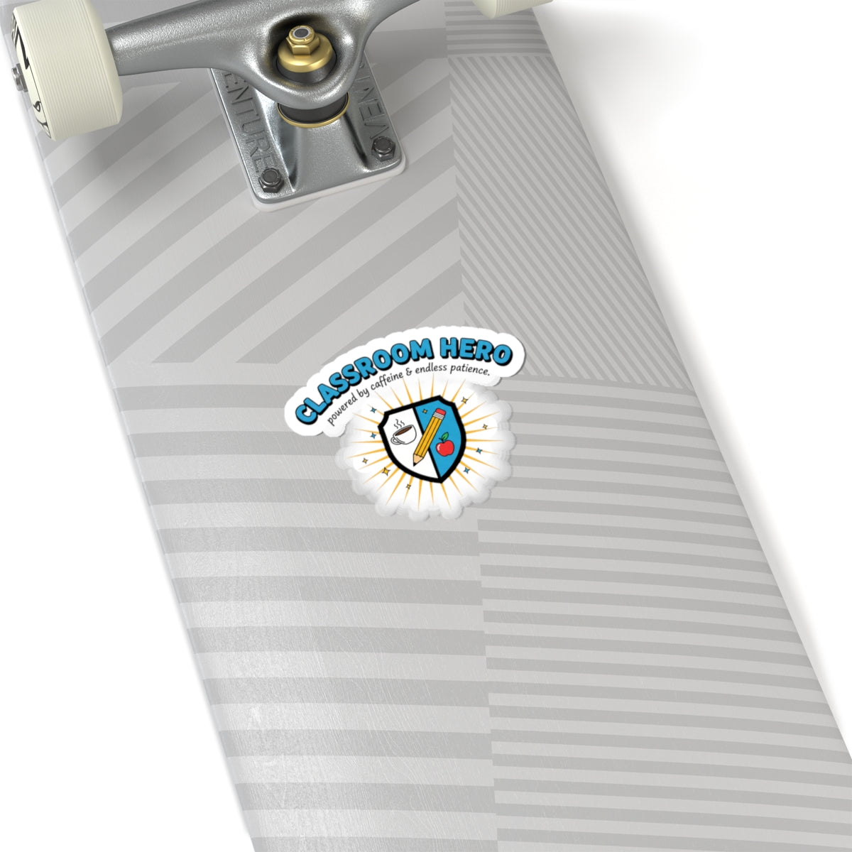 Classroom Hero Sticker | Teacher Appreciation, School Pride Kiss-Cut Sticker