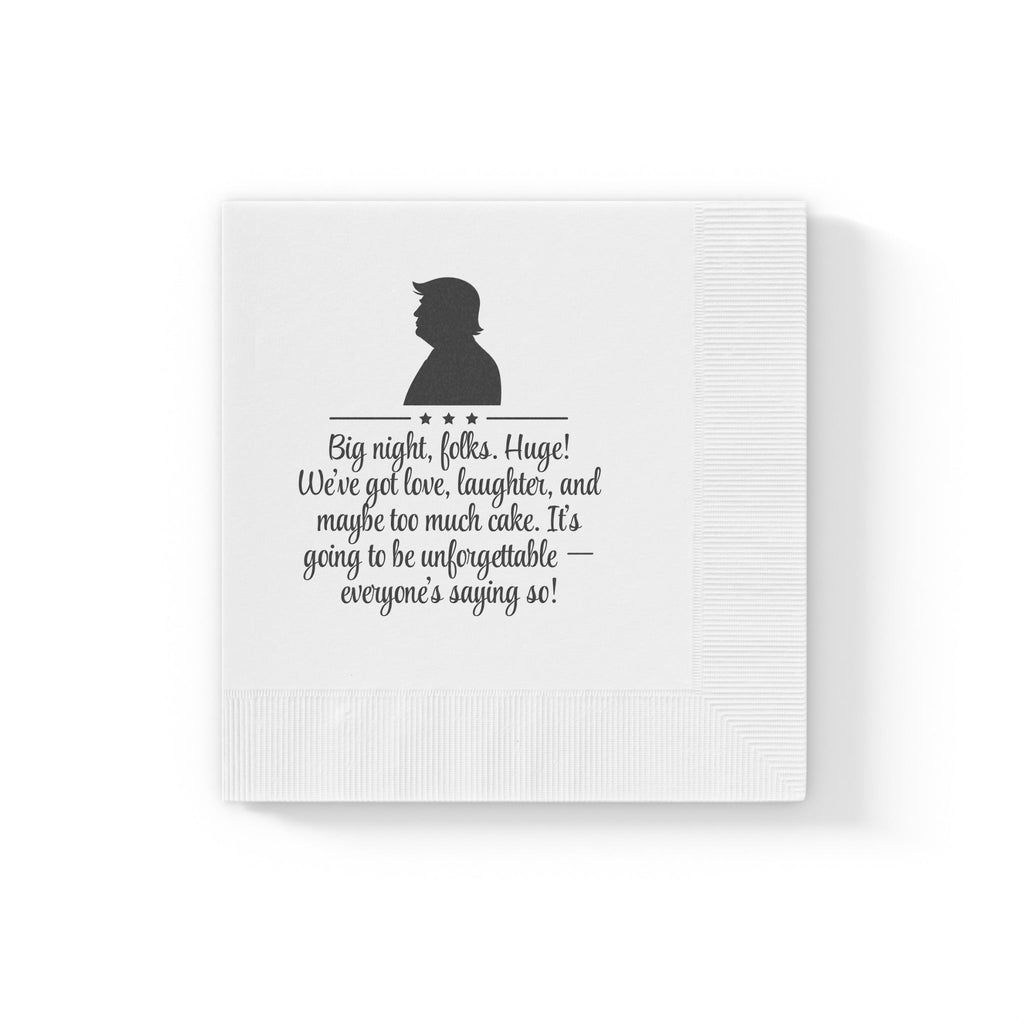 Tremendous Anniversary Celebration Party Napkins – Parody Décor