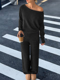Sports Long-sleeved Sweater Trousers Suit Women