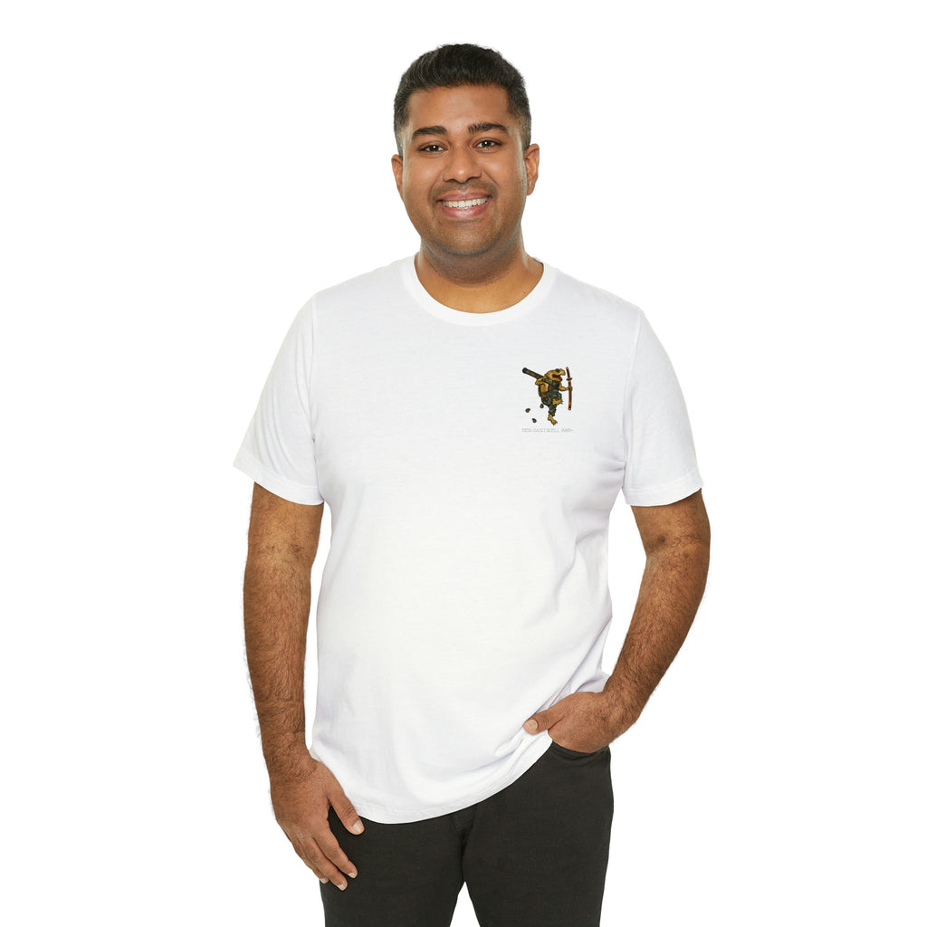 AT4 Rocket and Sword Frog - Front Print - Short Sleeve Tee