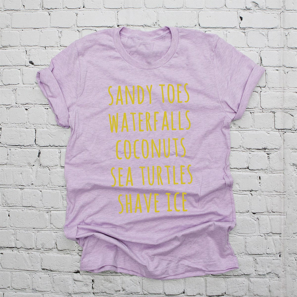 Sandy Toes Tees