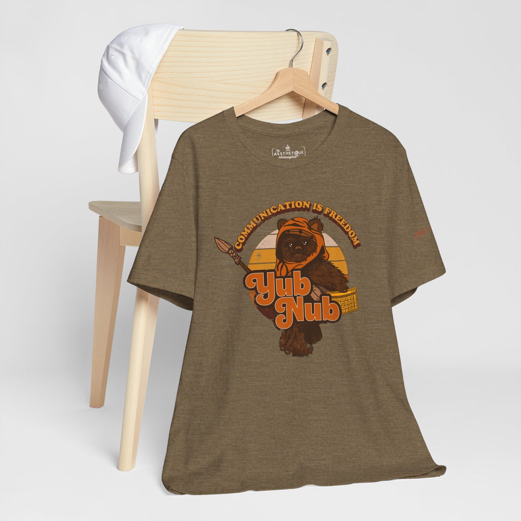 Communication is Freedom - Yub Nub - AAC - Unisex Jersey Short Sleeve Tee