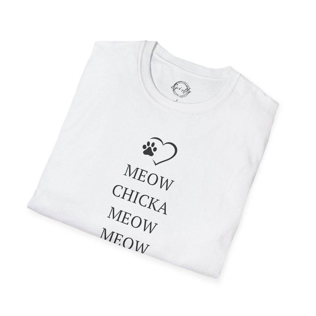 Meow Chicka Meow Meow Unisex Softstyle T-Shirt
