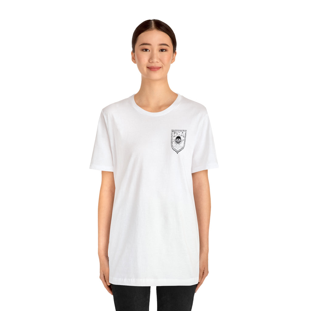 Mortar Frog - Back Print - Short Sleeve Tee