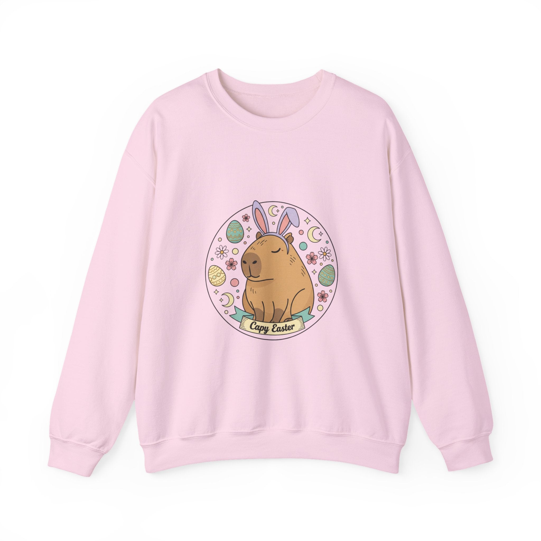 Bunny Ears Illustration Sweatshirt | Easter bunny aesthetic, pastel spring
