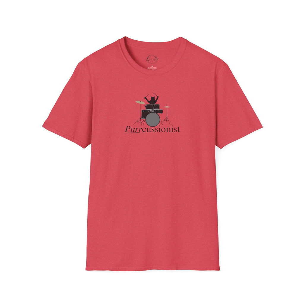 Purrcussionist Unisex Softstyle T-Shirt