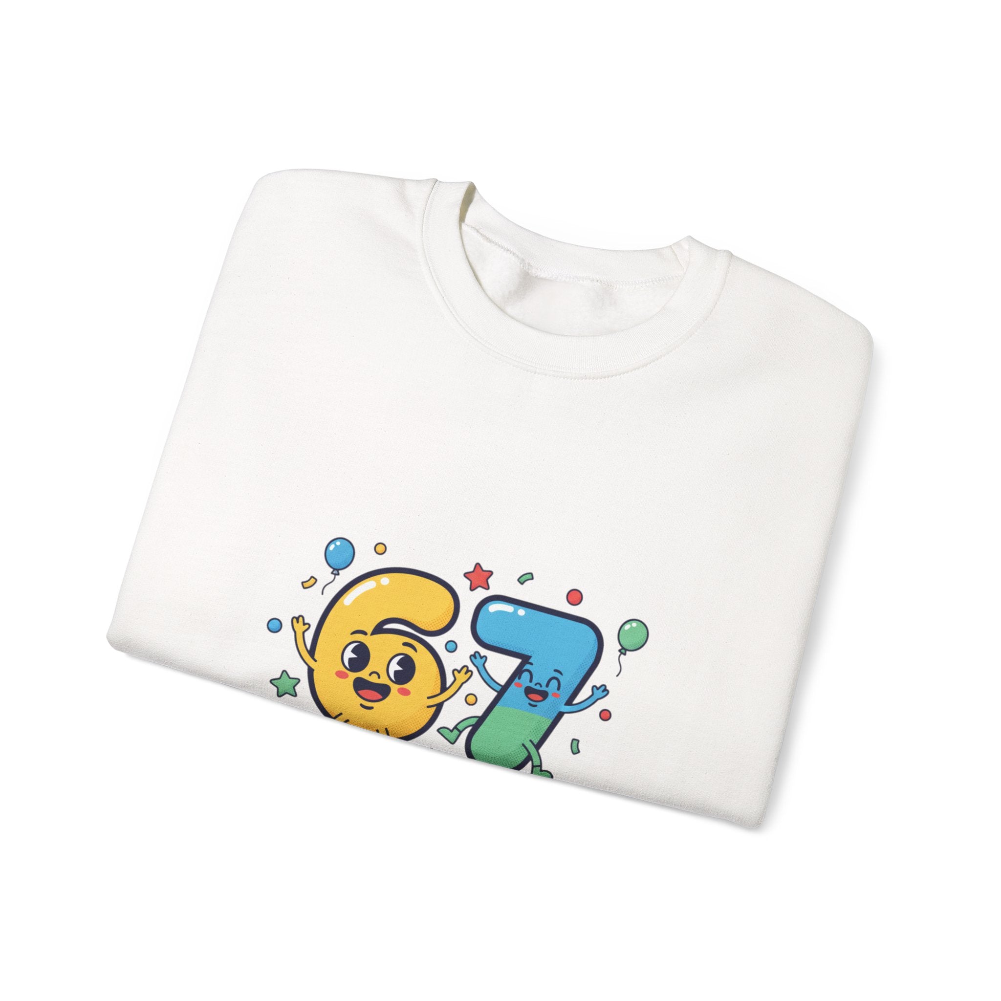 67 Meme Crewneck Sweatshirt | random number meme, absurdist humor