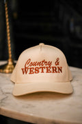 COUNTRY & WESTERN CANVAS CAP