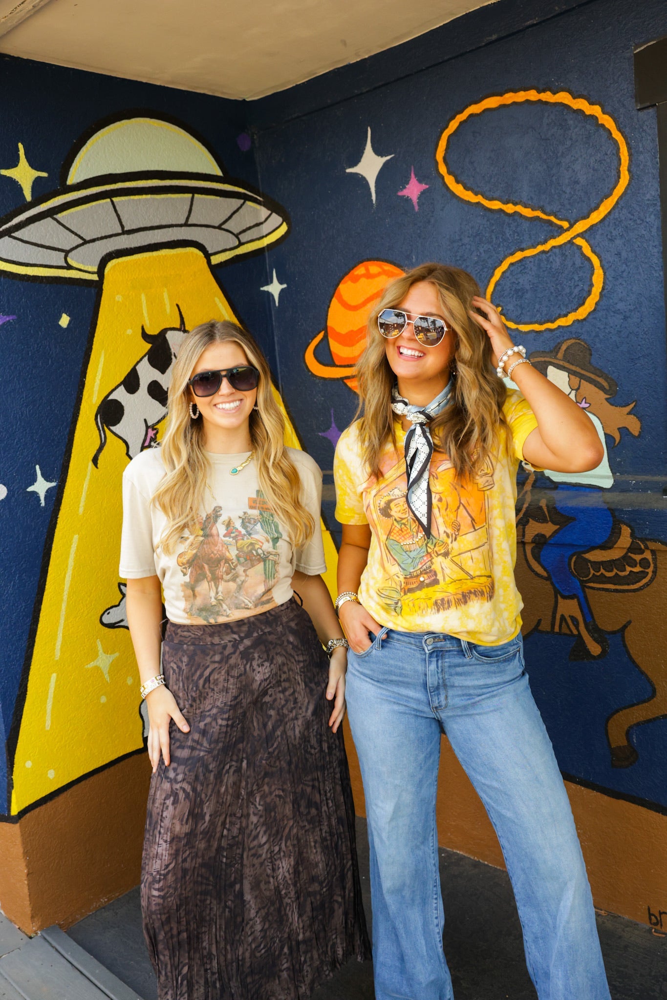 GINA PINK LABEL HAY HORSE TEE