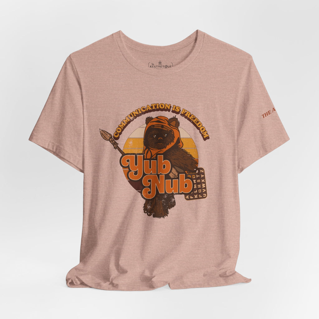 Communication is Freedom - Yub Nub - S2C - Adult Unisex Jersey Short Sleeve Tee