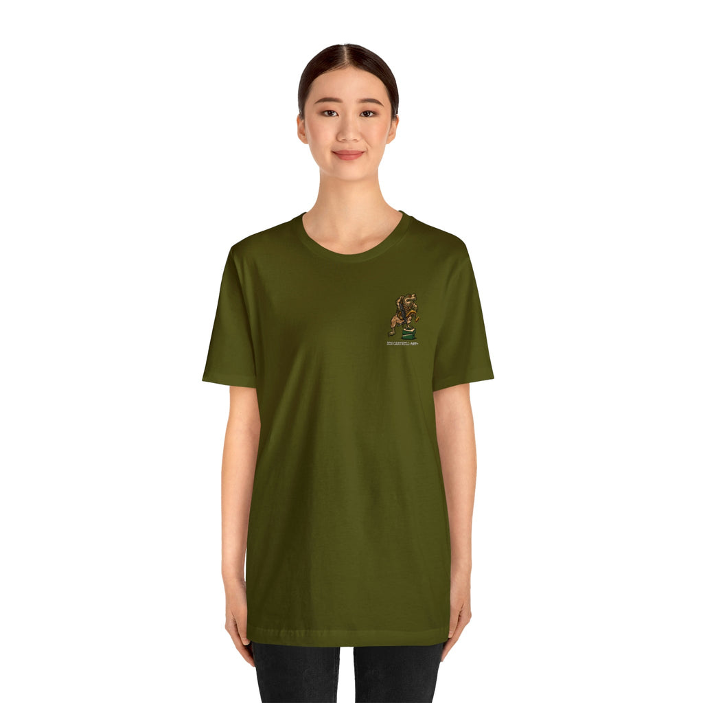 M249 SAW Frog - Front Print - Short Sleeve Tee