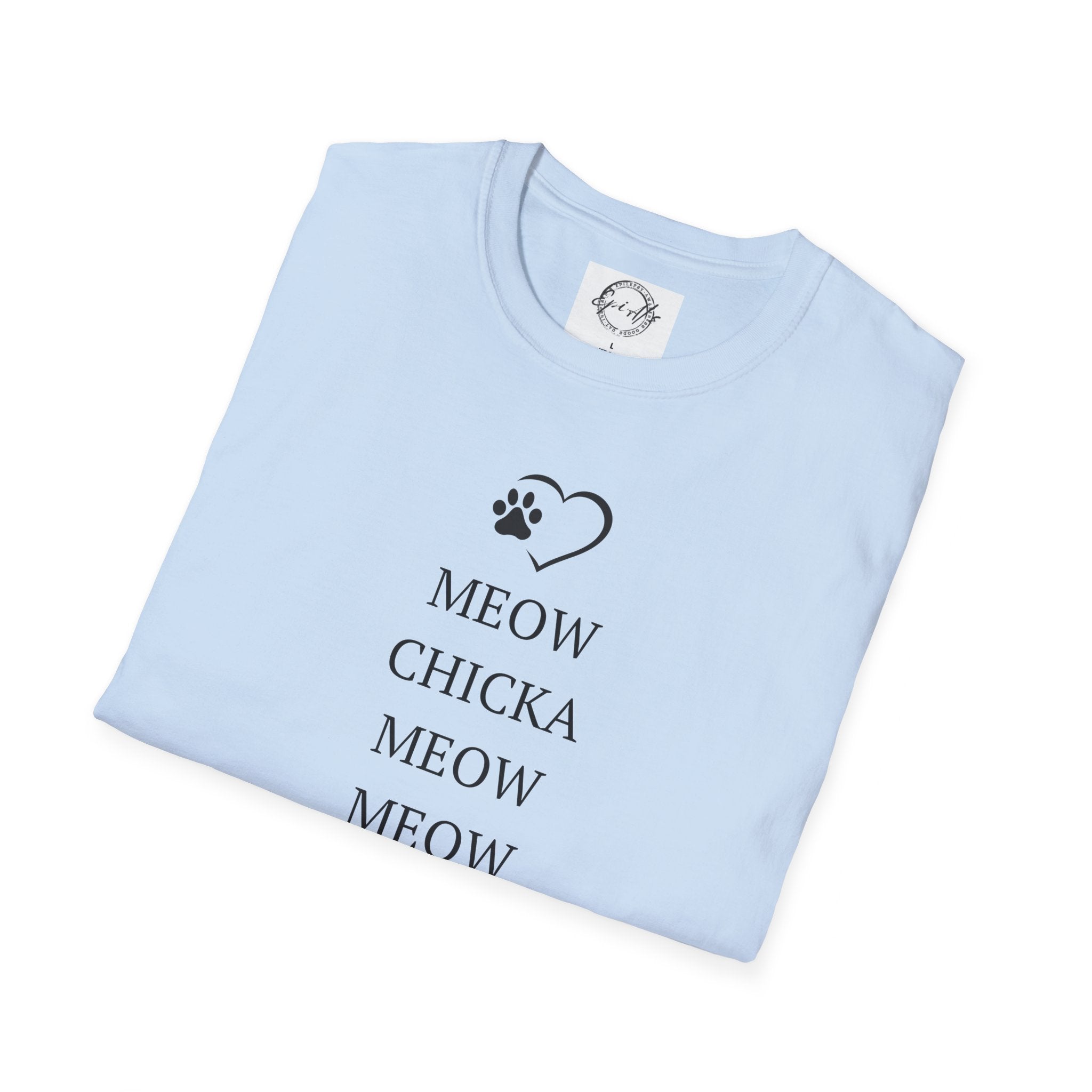 Meow Chicka Meow Meow Unisex Softstyle T-Shirt