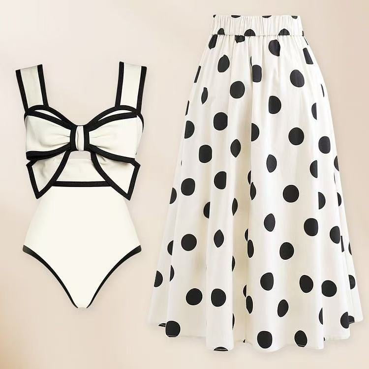 Bikini Suit Skirt Conservative Swimwear Women