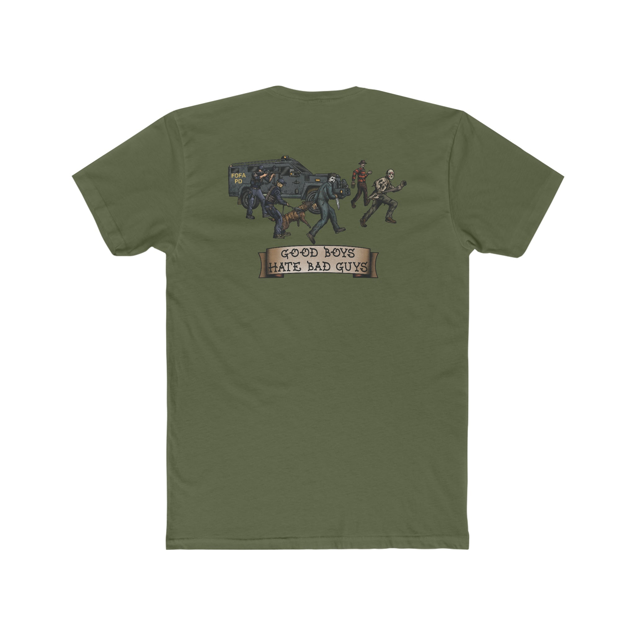 FAFO PD Good Boys Hate Bad Guys - Crew Tee
