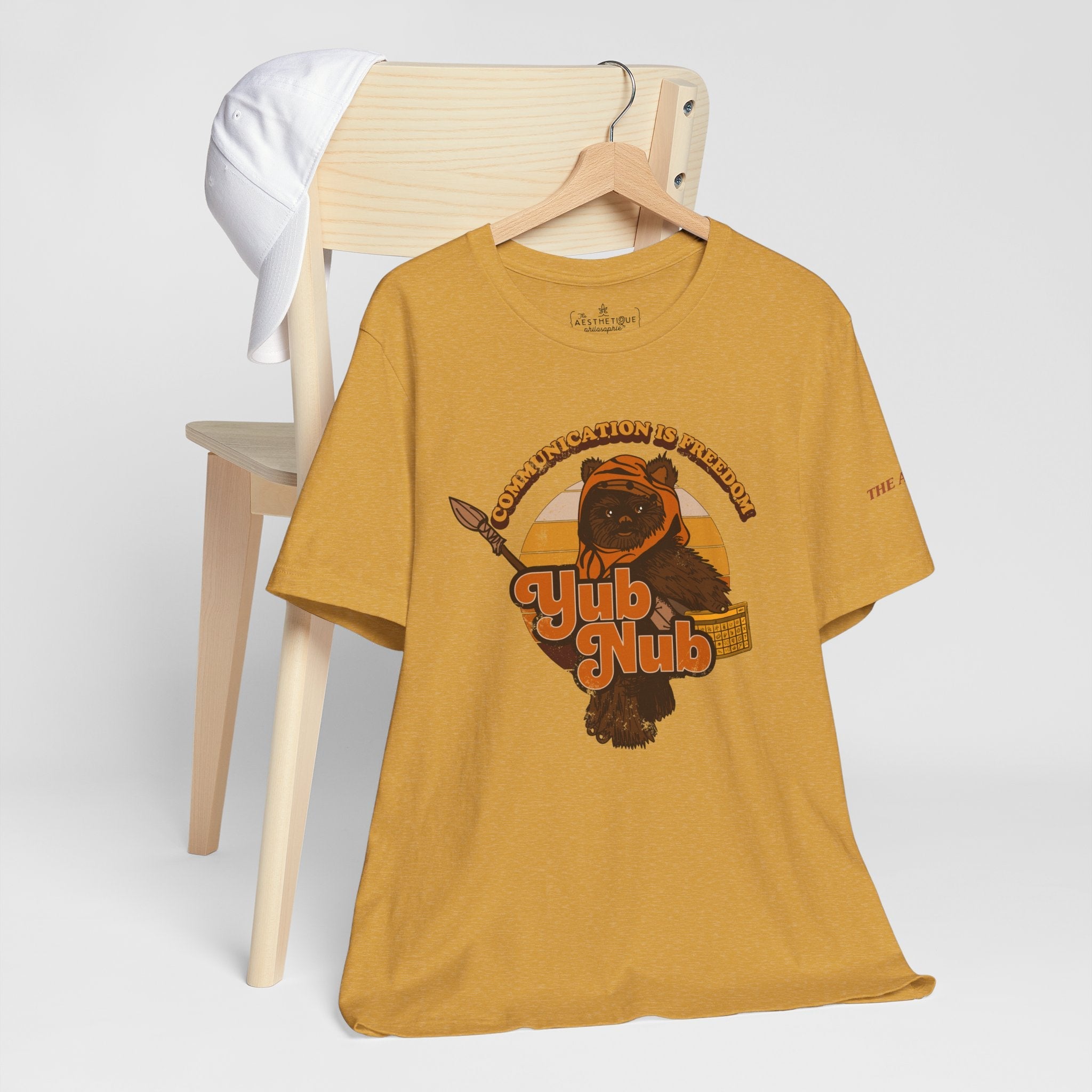 Communication is Freedom - Yub Nub - AAC - Unisex Jersey Short Sleeve Tee