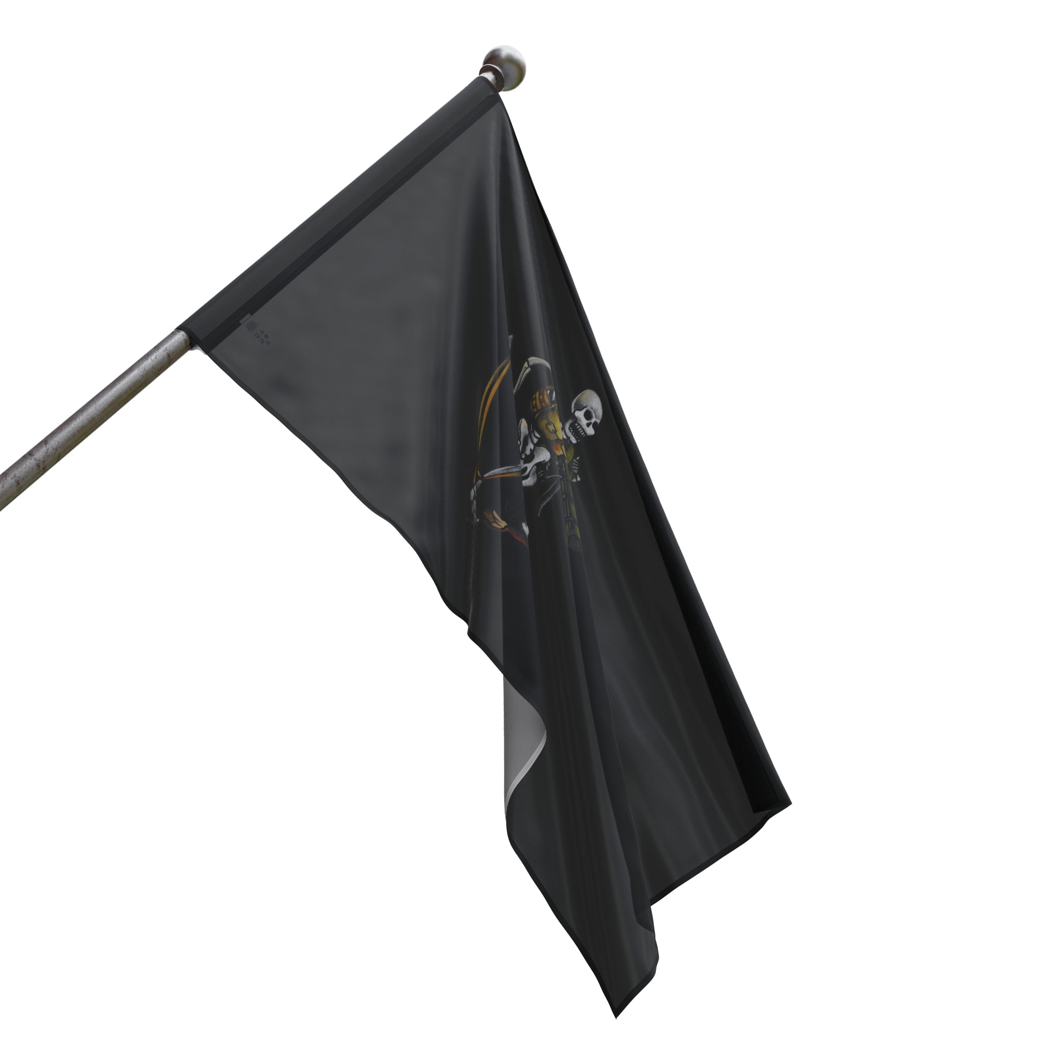 Assault Man Skeleton 0351 - Flag