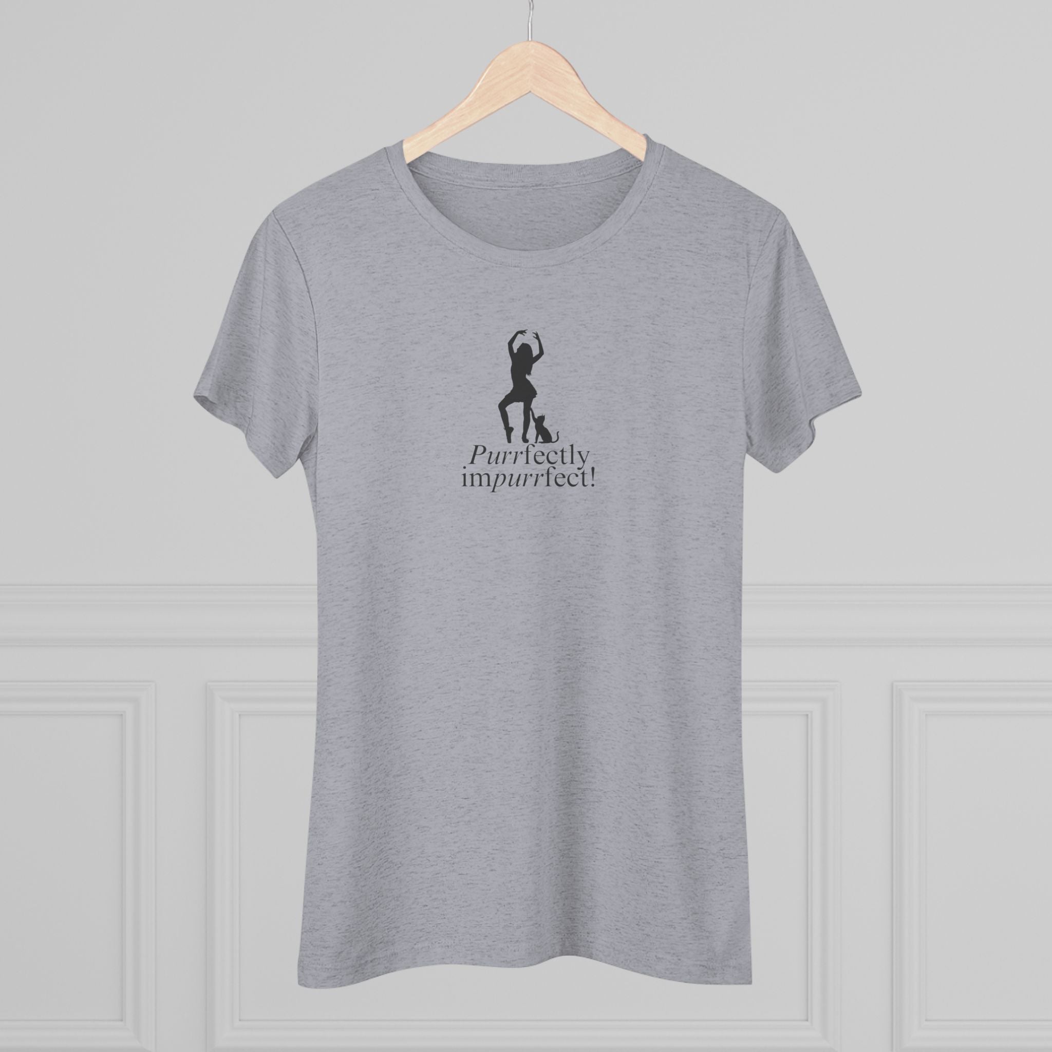 Purrfectly Impurrfect Women's Triblend Tee
