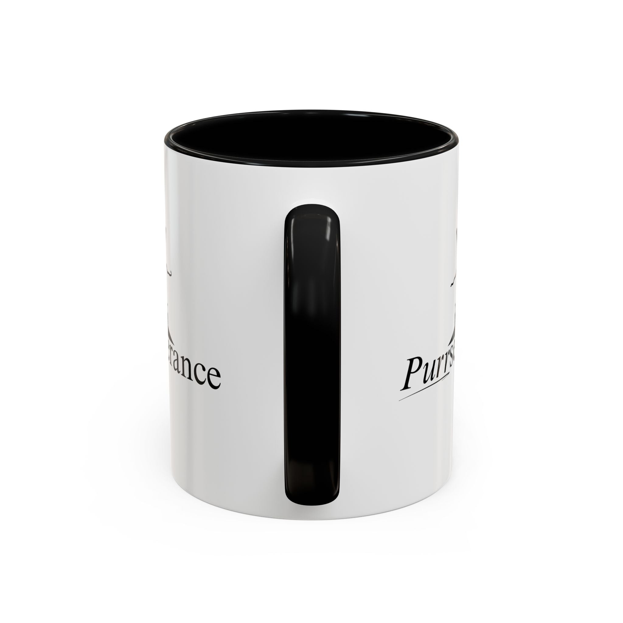 Purrseverance Accent Coffee Mug (11, 15oz)