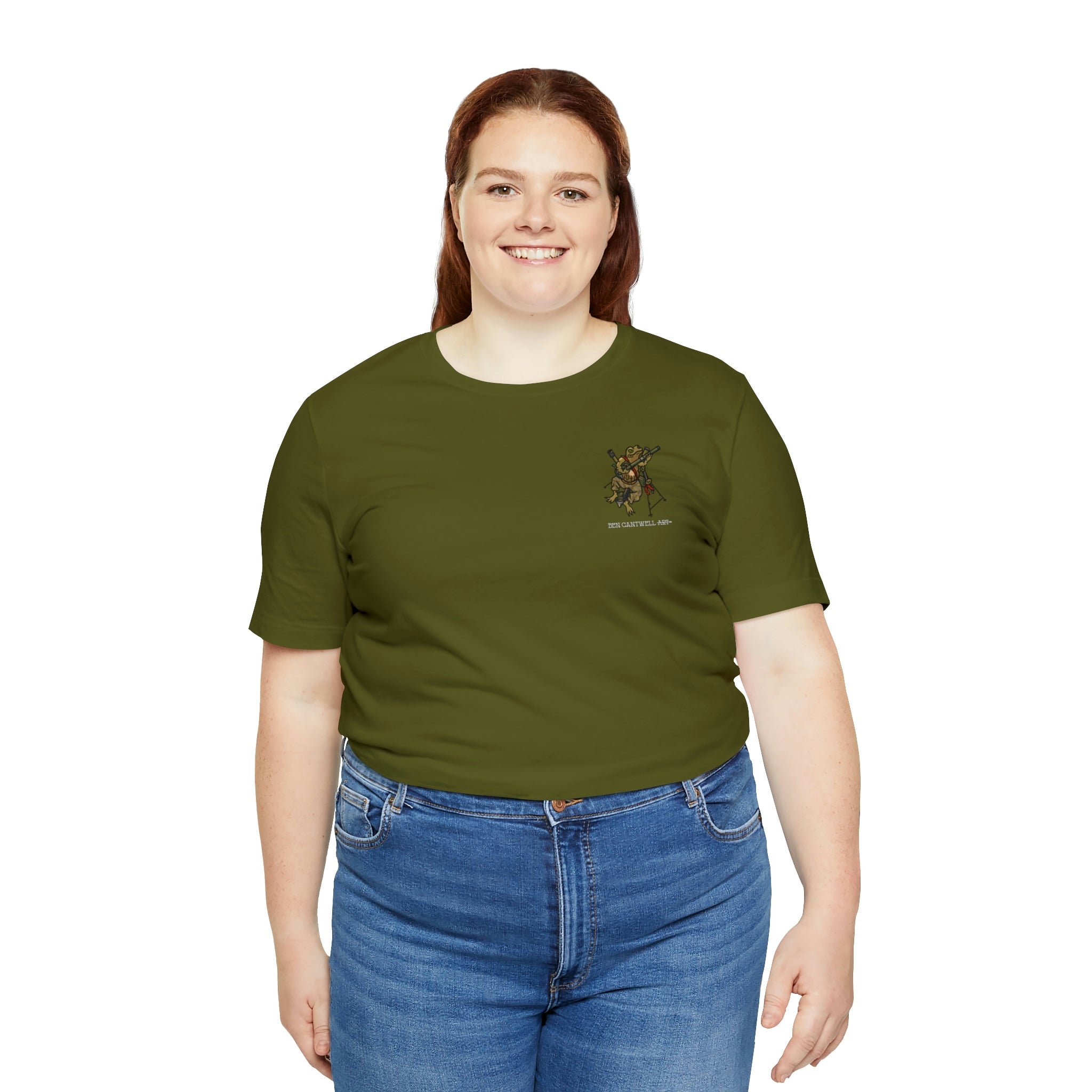 Mortar Frog - Front Print - Short Sleeve Tee